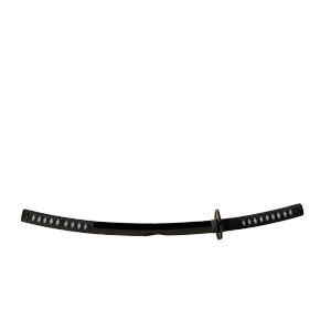 Black Japanese Sword Vinyl Car Decal Sticker – Waterproof & UV-Resistant 8"