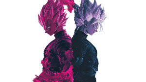Goku Black Vs Beerus Vinyl Car Decal Sticker – Waterproof & UV-Resistant 8"