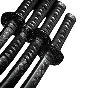 Samurai Blades Set Vinyl Car Decal Sticker – Waterproof & UV-Resistant 8"