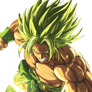 Super Saiyan Broly Vinyl Car Decal Sticker – Waterproof & UV-Resistant 8"
