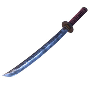 Animated Katana Vinyl Car Decal Sticker – Waterproof & UV-Resistant 8" Animated Katana Vinyl Car Decal Sticker – Waterproof & UV-Resistant 8"