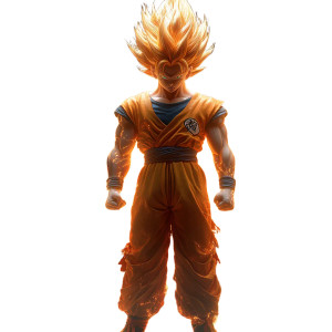 Super Saiyan 3 Goku V6 Vinyl Car Decal Sticker – Waterproof & UV-Resistant 8" Super Saiyan 3 Goku V6 Vinyl Car Decal Sticker – Waterproof & UV-Resistant 8"