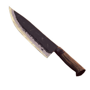 Giant Asian Chef Knife Vinyl Car Decal Sticker – Waterproof & UV-Resistant 8" Giant Asian Chef Knife Vinyl Car Decal Sticker – Waterproof & UV-Resistant 8"