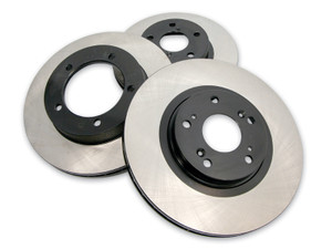 Premium Vented Brake Rotor | Superior E-Coat Finish | Perfect 1-Piece Design | Fits Various Buick, Cadillac, Chevrolet & Saab Models