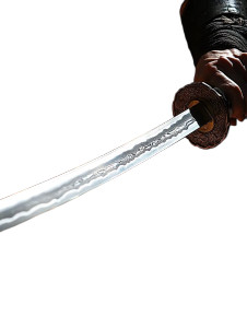 Swinging Samurai Sword Vinyl Car Decal Sticker – Waterproof & UV-Resistant 8" Swinging Samurai Sword Vinyl Car Decal Sticker – Waterproof & UV-Resistant 8"