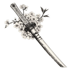 Broken Sakura Katana Vinyl Car Decal Sticker – Waterproof & UV-Resistant 8" Broken Sakura Katana Vinyl Car Decal Sticker – Waterproof & UV-Resistant 8"
