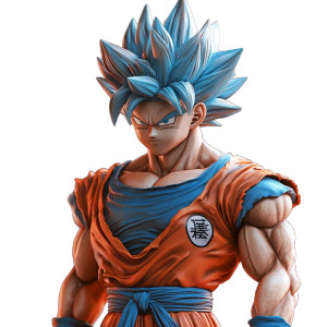 Realistic Goku V5 Vinyl Car Decal Sticker – Waterproof & UV-Resistant 8" Realistic Goku V5 Vinyl Car Decal Sticker – Waterproof & UV-Resistant 8"