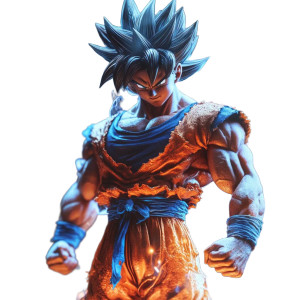 Goku Kamehameha V6 Vinyl Car Decal Sticker – Waterproof & UV-Resistant 8"