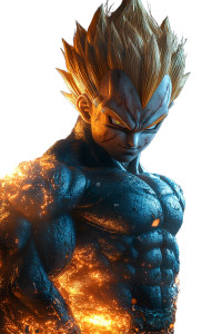 Super Saiyan Vegeta V6 Vinyl Car Decal Sticker – Waterproof & UV-Resistant 8" Super Saiyan Vegeta V6 Vinyl Car Decal Sticker – Waterproof & UV-Resistant 8"