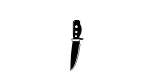 Knife Logo V2 Vinyl Car Decal Sticker – Waterproof & UV-Resistant 8"