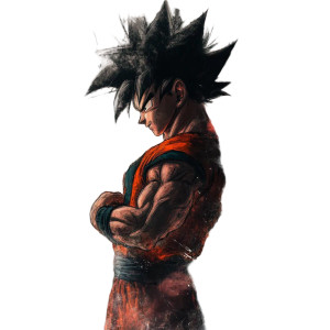 Goku V17 Vinyl Car Decal Sticker – Waterproof & UV-Resistant 8"