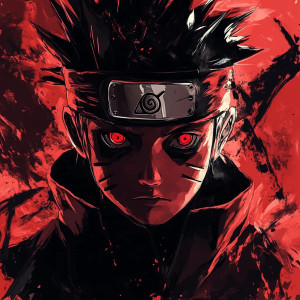 Dark Naruto Vinyl Car Decal Sticker – Waterproof & UV-Resistant 8"