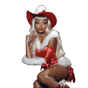 Beyoncé Christmas Fashion Vinyl Car Decal Sticker – Waterproof & UV-Resistant 8"