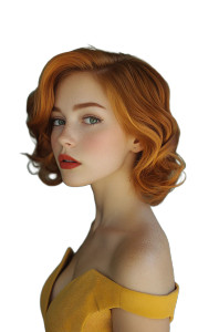 Modern American Portrait Vinyl Car Decal Sticker – Waterproof & UV-Resistant 8"