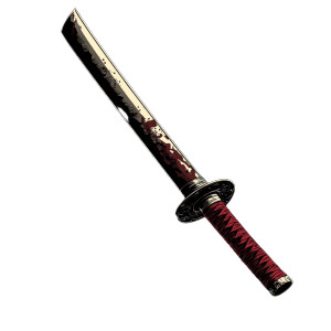 Samurai Katana V3 Vinyl Car Decal Sticker – Waterproof & UV-Resistant 8" Samurai Katana V3 Vinyl Car Decal Sticker – Waterproof & UV-Resistant 8"