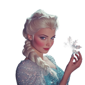 Elsa Ice Queen Vinyl Car Decal Sticker – Waterproof & UV-Resistant 8" Elsa Ice Queen Vinyl Car Decal Sticker – Waterproof & UV-Resistant 8"