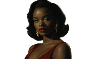 African American Marilyn V2 Vinyl Car Decal Sticker – Waterproof & UV-Resistant 8"