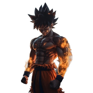 Goku Vs Vegeta V7 Vinyl Car Decal Sticker – Waterproof & UV-Resistant 8"