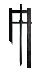 Chinese Jian Sword Vinyl Car Decal Sticker – Waterproof & UV-Resistant 8"