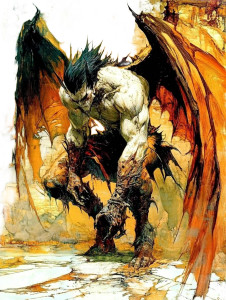 Evil Angels Unleashed Vinyl Car Decal Sticker – Waterproof & UV-Resistant 8"