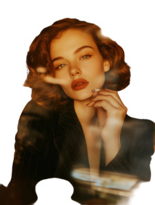 1920S Fashion Supermodel Vinyl Car Decal Sticker – Waterproof & UV-Resistant 8" 1920S Fashion Supermodel Vinyl Car Decal Sticker – Waterproof & UV-Resistant 8"