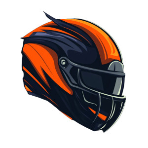 Sport Team Logo Vinyl Car Decal Sticker – Waterproof & UV-Resistant 8"