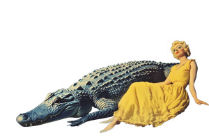 Vintage Bayou Poster V2 Vinyl Car Decal Sticker – Waterproof & UV-Resistant 8"