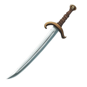 Cartoon Pirate Sword Vinyl Car Decal Sticker – Waterproof & UV-Resistant 8"