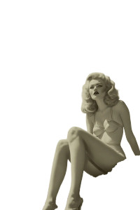 Retro Pin Up V5 Vinyl Car Decal Sticker – Waterproof & UV-Resistant 8" Retro Pin Up V5 Vinyl Car Decal Sticker – Waterproof & UV-Resistant 8"