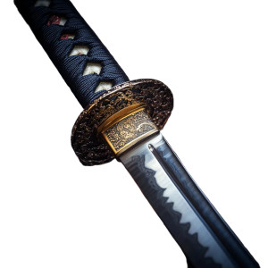 Masamune Kanemoto Katana Vinyl Car Decal Sticker – Waterproof & UV-Resistant 8"