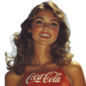 1970S Coca-Cola Woman Vinyl Car Decal Sticker – Waterproof & UV-Resistant 8" 1970S Coca-Cola Woman Vinyl Car Decal Sticker – Waterproof & UV-Resistant 8"