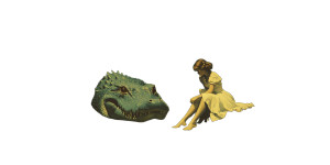 Crocodile Girl Vinyl Car Decal Sticker – Waterproof & UV-Resistant 8" Crocodile Girl Vinyl Car Decal Sticker – Waterproof & UV-Resistant 8"