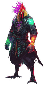 Fighter Rooster Design Vinyl Car Decal Sticker – Waterproof & UV-Resistant 8"