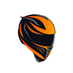 Sim Racing Logo Vinyl Car Decal Sticker – Waterproof & UV-Resistant 8"