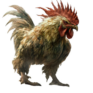 Fey Chicken Monster Vinyl Car Decal Sticker – Waterproof & UV-Resistant 8"