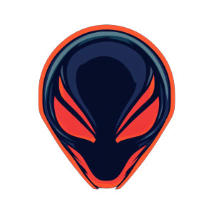 Alien Team Logo Vinyl Car Decal Sticker – Waterproof & UV-Resistant 8" Alien Team Logo Vinyl Car Decal Sticker – Waterproof & UV-Resistant 8"
