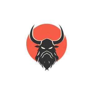 Viking Logo V7 Vinyl Car Decal Sticker – Waterproof & UV-Resistant 8"