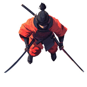 Minimalist Samurai Vinyl Car Decal Sticker – Waterproof & UV-Resistant 8" Minimalist Samurai Vinyl Car Decal Sticker – Waterproof & UV-Resistant 8"