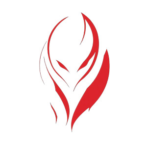 Abstract Ghost Logo Vinyl Car Decal Sticker – Waterproof & UV-Resistant 8"