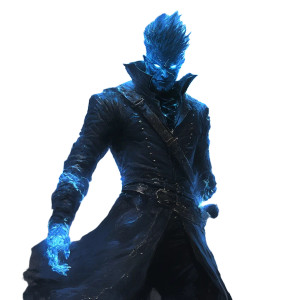 Vergil Dmc Demon Vinyl Car Decal Sticker – Waterproof & UV-Resistant 8"