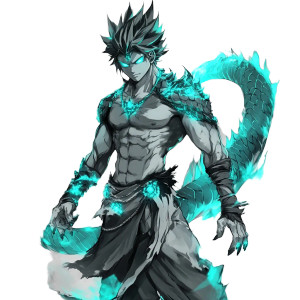 Dragon Hybrid Warrior Vinyl Car Decal Sticker – Waterproof & UV-Resistant 8"