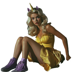 Vogue Unicorn Model Vinyl Car Decal Sticker – Waterproof & UV-Resistant 8" Vogue Unicorn Model Vinyl Car Decal Sticker – Waterproof & UV-Resistant 8"