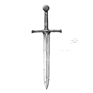 Medieval Sword Tattoo V2 Vinyl Car Decal Sticker – Waterproof & UV-Resistant 8" Medieval Sword Tattoo V2 Vinyl Car Decal Sticker – Waterproof & UV-Resistant 8"