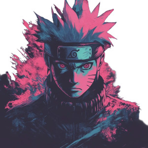 Naruto Uzumaki Art Vinyl Car Decal Sticker – Waterproof & UV-Resistant 8"