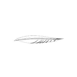 Feather Knife Logo Vinyl Car Decal Sticker – Waterproof & UV-Resistant 8" Feather Knife Logo Vinyl Car Decal Sticker – Waterproof & UV-Resistant 8"