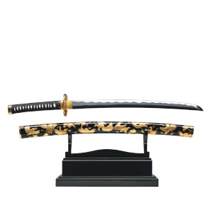 Imperial Ceremonial Katana Vinyl Car Decal Sticker – Waterproof & UV-Resistant 8"