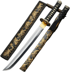 Samurai Sword V11 Vinyl Car Decal Sticker – Waterproof & UV-Resistant 8"