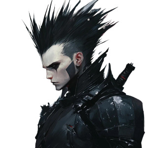 Anime Mohawk Warrior Vinyl Car Decal Sticker – Waterproof & UV-Resistant 8" Anime Mohawk Warrior Vinyl Car Decal Sticker – Waterproof & UV-Resistant 8"