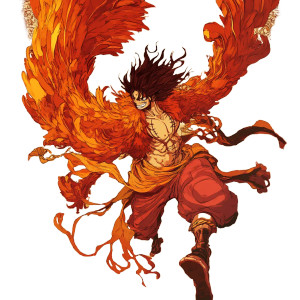 Marco The Phoenix Vinyl Car Decal Sticker – Waterproof & UV-Resistant 8"