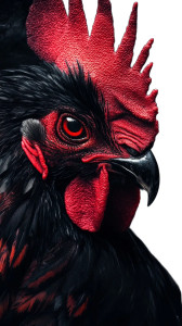 Close Up Rooster Vinyl Car Decal Sticker – Waterproof & UV-Resistant 8" Close Up Rooster Vinyl Car Decal Sticker – Waterproof & UV-Resistant 8"